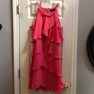 Summer dress with ruffles